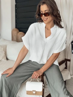 Dámská halenka bílá Dstreet model 21977041 - FashionStreet