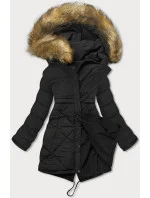 DWUSTRONNA ZIMOWA KURTKA DAMSKA CZARNA model 21243366 - LHD