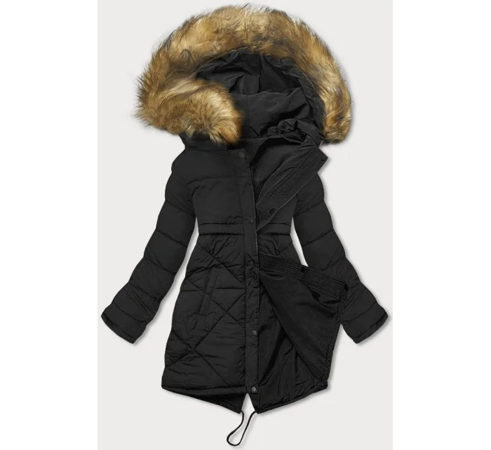 DWUSTRONNA ZIMOWA KURTKA DAMSKA CZARNA model 21243366 - LHD