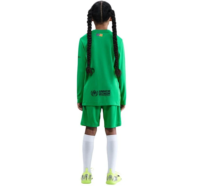 Dětské šortky Nike FC Barcelona 2025/26 Stadium Goalkeeper green HQ0475 310