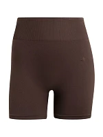 Dámské legíny adidas Workout Essentials Knit 4 Inch Leggings brown KE5841 dámské