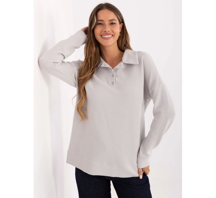 Halenka LK BZ 510126.00 světle šedá Halenka LK BZ 510126.00 světle šedá