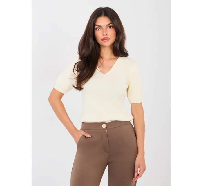 Jumper PM SW SF201.68 světle béžový