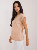 Tričko RV TS 4833.41X camel Tričko RV TS 4833.41X camel