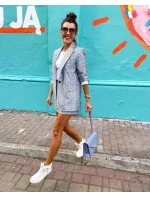 Dámské vysoké tenisky Big Star - bílé Dámské vysoké tenisky Big Star - bílé