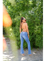 Sexy Bootcut Highwaist Jeans with Slit