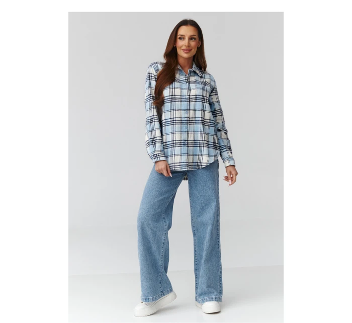 Košile s dlouhým rukávem  model 224089 Makadamia