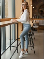 Dámský prolamovaný svetr GOFFY white FashionStreet MY2278