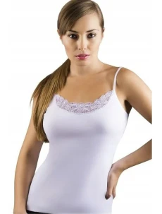 Bílá dámská košilka Emili Tosia S-XL