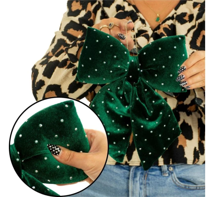 DEKORATIVNÍ KARTA ZELENÁ 20x23 CM MICA