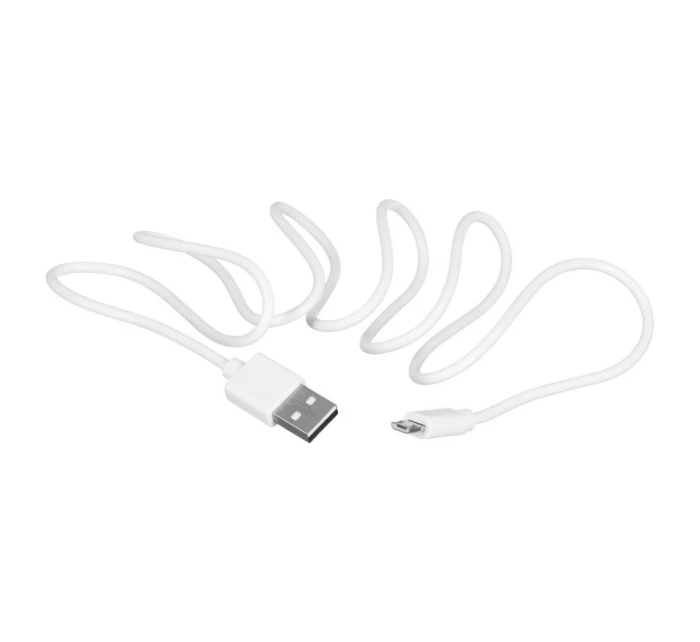 Kabel SAVIO CL-123 (Micro USB - USB 2.0 ; 1m; bílá barva)