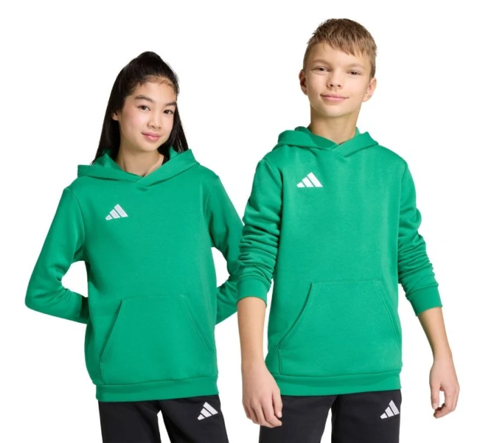 Dětská mikina adidas Entrada 26 Hoody zelená JZ6563 Dětská mikina adidas Entrada 26 Hoody zelená JZ6563
