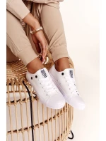 Dámské Klasické Nízké Tenisky BIG STAR AA274010 Bile Dámské Klasické Nízké Tenisky BIG STAR AA274010 Bile