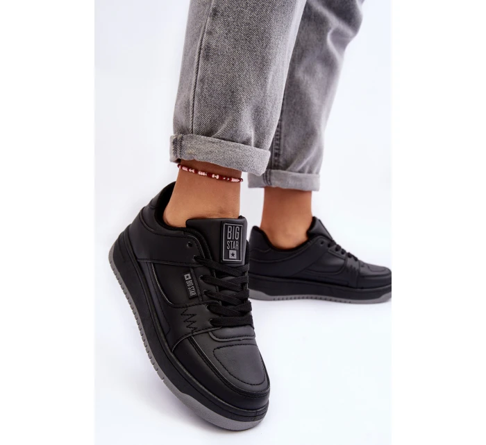 Dámské sportovní boty Sneakersy Big Star model 21634229 Černé - Big Star Shoes Dámské sportovní boty Sneakersy Big Star model 21634229 Černé - Big Star Shoes