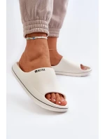 Lehké dámské pantofle Big Star Bílé