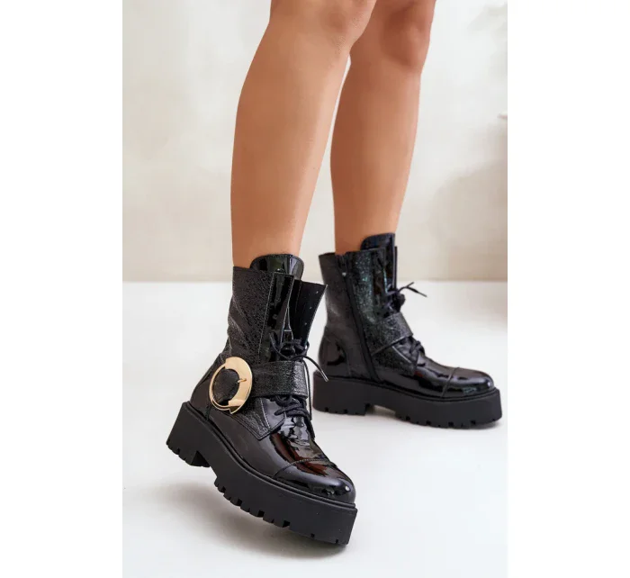 Šněrovací vyšší model 201002 Step in style Šněrovací vyšší model 201002 Step in style