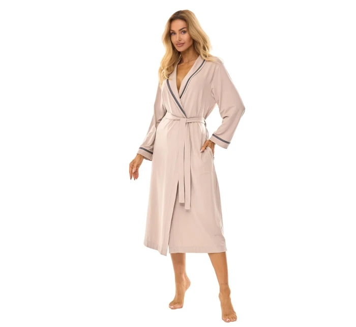 model 21052833 dlouhý dámský župan z viskózy M2XL - L&L