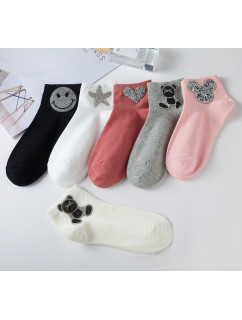 Dámské ponožky WiK 0829 Aplikace 35-41