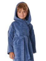 Dětský župan Tampa s kapucí 9149 denim světlý - Vestis