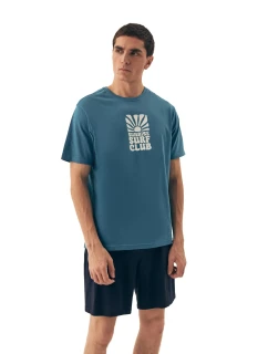 Pánské pyžamo 42600 Sun blue - HENDERSON