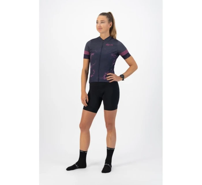 Rogelli dámský dres MARBLE navy blue XL