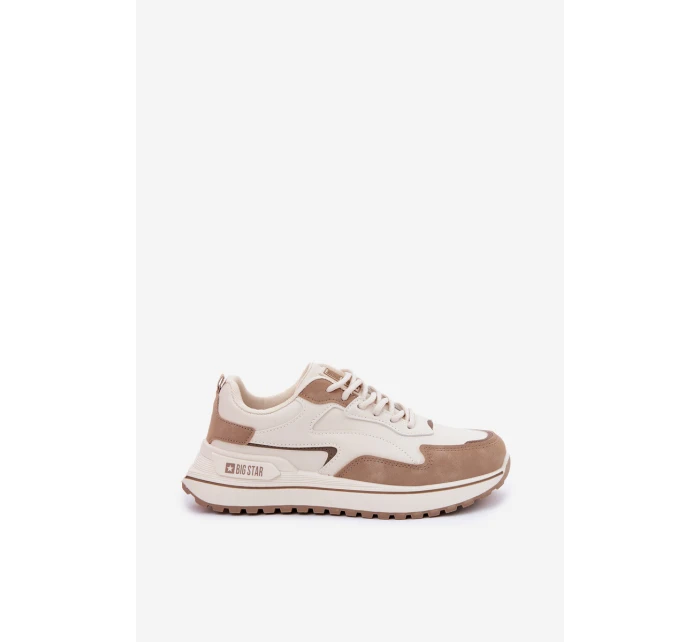 Dámské sneakers Big Star model 21692189 HIPOLY SYSTEM Béžové - Big Star Shoes