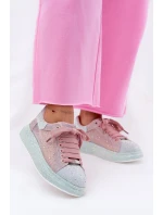 Zdobené sneakersy na platformě GOE RR2N4009 Multikolor