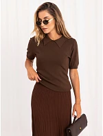 Sweter PM SW SF263.77 brązowy Sweter PM SW SF263.77 brązowy
