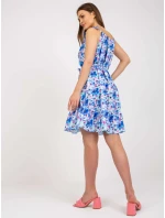 Šaty WN SK 0806 3.22 bílé a modré Šaty WN SK 0806 3.22 bílé a modré