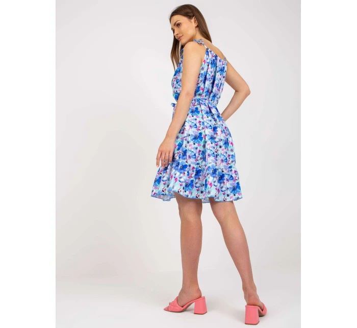 Šaty WN SK 0806 3.22 bílé a modré Šaty WN SK 0806 3.22 bílé a modré