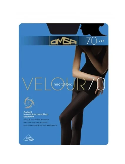 Dámské punčochové kalhoty Omsa Velour 70 den 5-XL