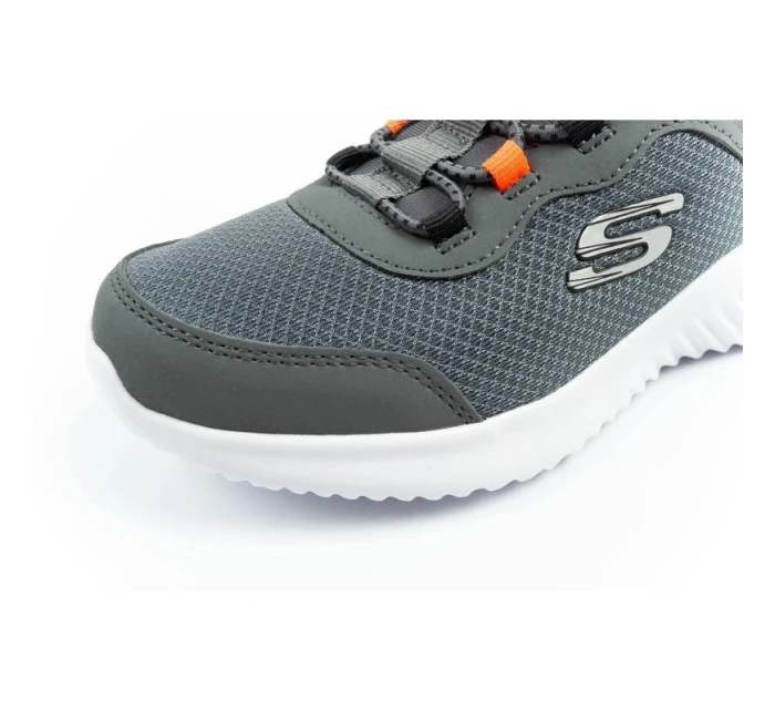 Skechers Bounder Slip-ins dětská sportovní obuv pro mládež šedá Skechers Bounder Slip-ins dětská sportovní obuv pro mládež šedá