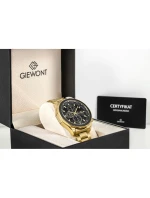 Pánské hodinky Giewont Chronograph Sapphire Gold Black GW7290-B4