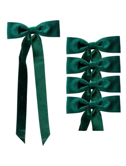 DEKORATIVNÍ KARTA ZELENÁ 2x19x48CM 4ks MICA