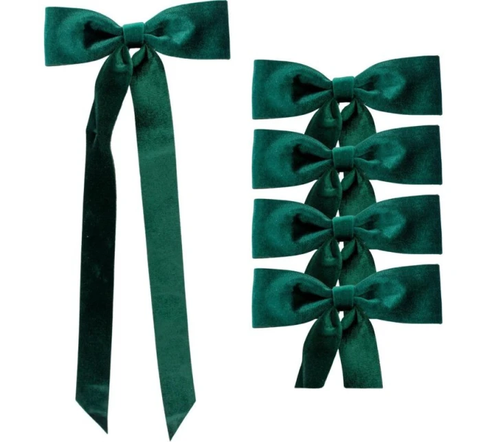 DEKORATIVNÍ KARTA ZELENÁ 2x19x48CM 4ks MICA