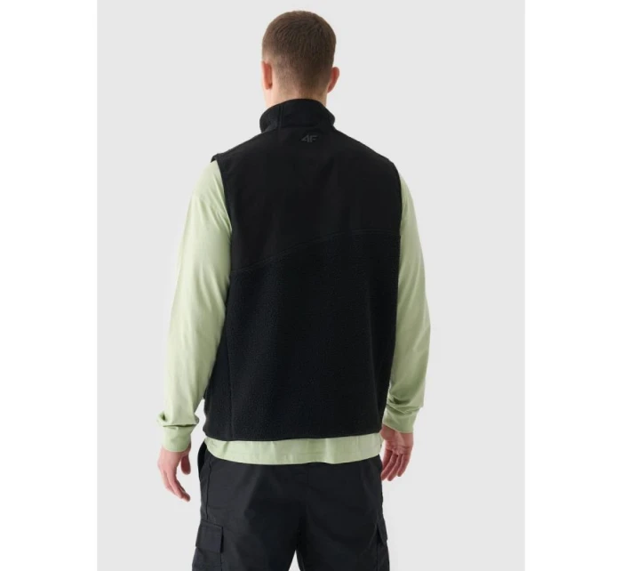 Pánské tričko bez rukávů se stojáčkem 4F 4FRAW24TVESM172-20S Pánské tričko bez rukávů se stojáčkem 4F 4FRAW24TVESM172-20S