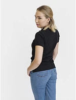 Dámské piqué polo z těžké bavlny 74.0 navy model 22413065 - Pure Waste Dámské piqué polo z těžké bavlny 74.0 navy model 22413065 - Pure Waste