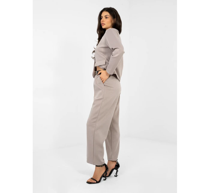 Spodnie IT SP model 21946637 ciemny bezowy - FPrice