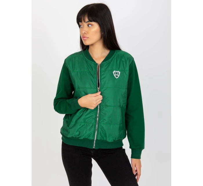 Mikina RV BL 8229.69P tmavě zelená