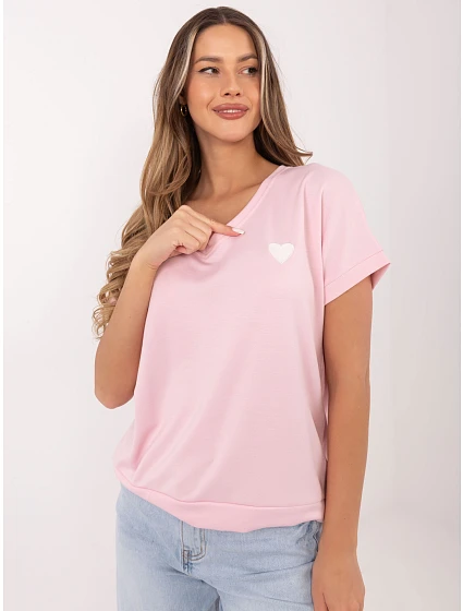 Halenka RV BZ A1259.01P světle růžová Halenka RV BZ A1259.01P světle růžová