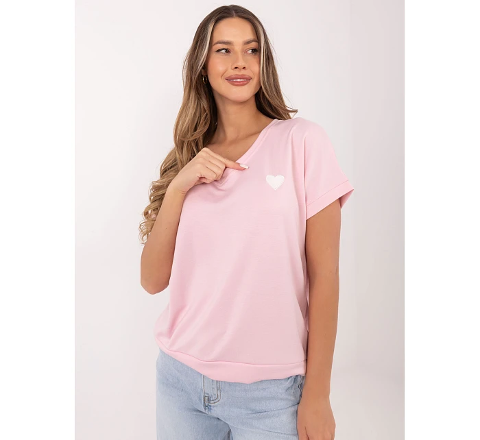 Halenka RV BZ A1259.01P světle růžová Halenka RV BZ A1259.01P světle růžová