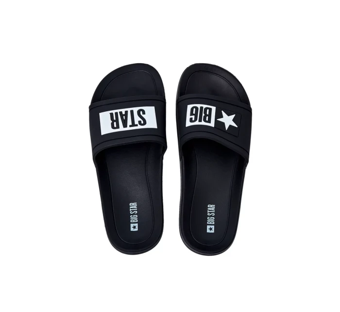 Pánské pantofle Big star - černé Pánské pantofle Big star - černé