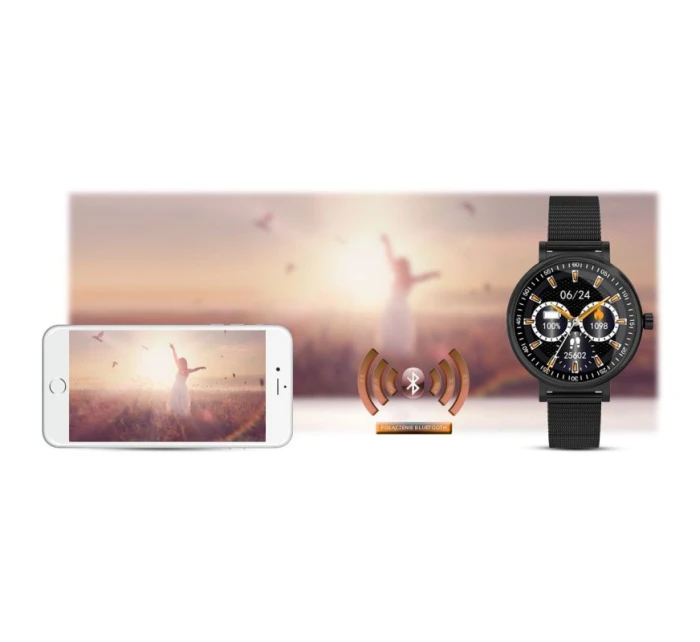 Dámské hodinky BLACK model 21804597 - RUBICON Dámské hodinky BLACK model 21804597 - RUBICON