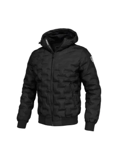 pánská jarní bunda černá s kapucí - pánské model 21931106