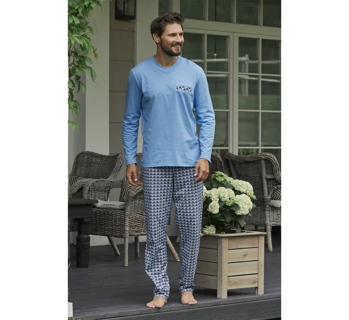 Italian Fashion Jaromir long length sp. barva:modrá/print Italian Fashion Jaromir long length sp. barva:modrá/print