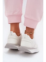 Dámské tenisky na platformě Big Star TT274279 Bílé