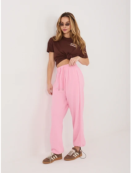 Spodnie dresowe CLM DR model 22041018 różowy - FPrice