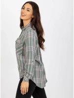 Halenka D70039Z11082A khaki barva