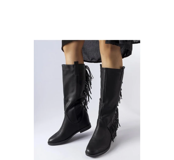 Kozačky na klínech model 204769 Solea Kozačky na klínech model 204769 Solea