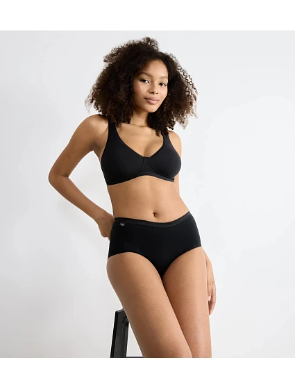 Sloggi BASIC+ - 4× midi kalhotky z bi‑elastické bavlny Sloggi Sloggi BASIC+ - 4× midi kalhotky z bi‑elastické bavlny Sloggi
